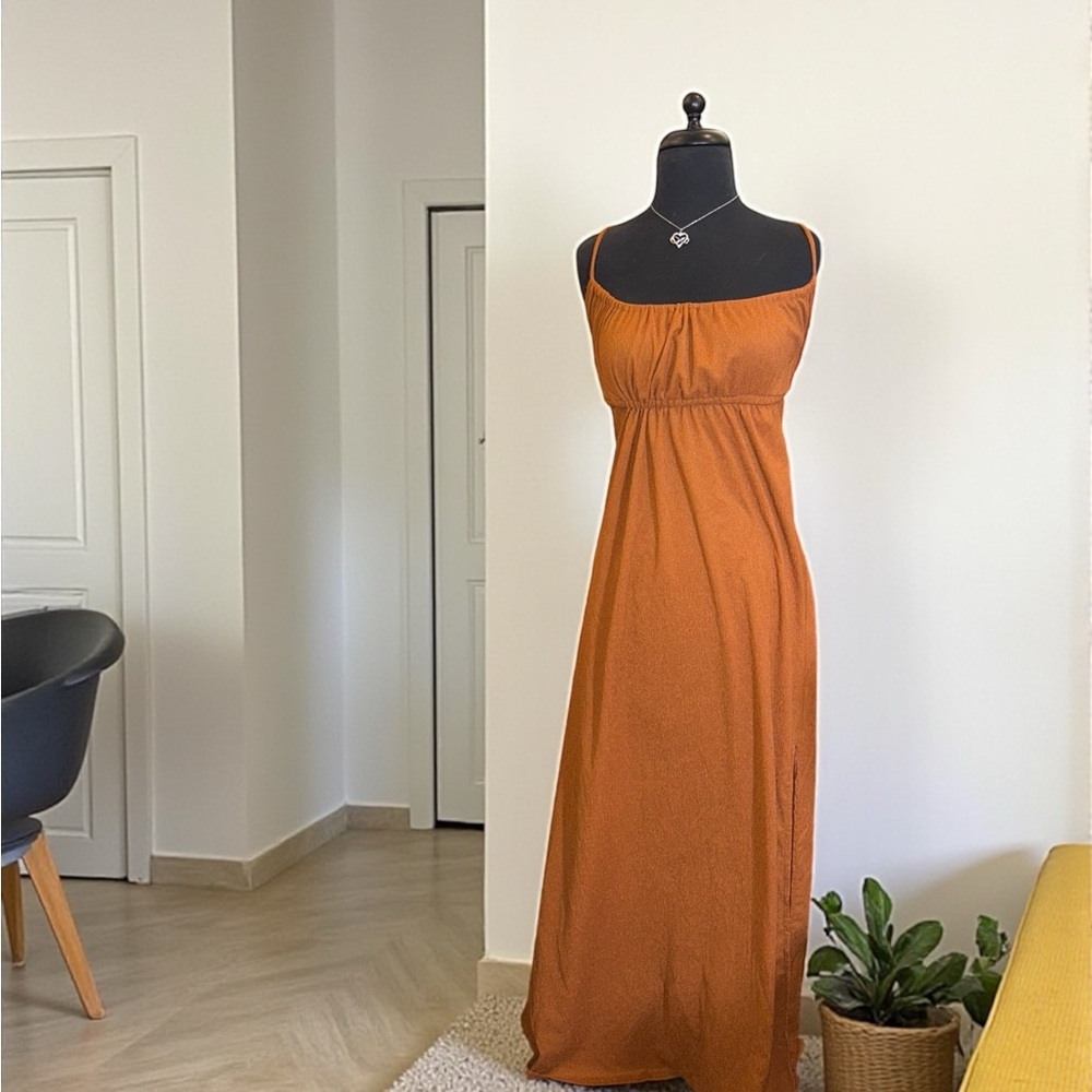 Beautiful Rust summer dress